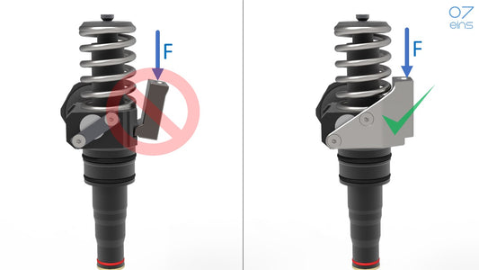 Vermeidung von Zylinderkopfschaden bei Pumpe-Düse-Element TDI-Motoren: Optimale Problemlösung durch 07eins PDE-Korpushalter