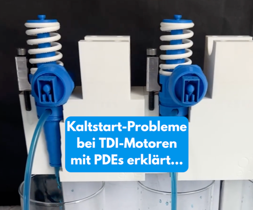 Kaltstart-Probleme bei TDI-Motoren mit Pumpe-Düse-Technologie beheben