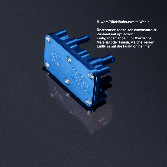 B-Ware: Performance Fuel Supply Kit - Speziell entwickelte, universelle mechanische Ventil-Steuereinheit, welche ein Leerlaufen der Kraftstoffleitungen zum Zylinderkopf bei abgestelltem Motor verhindert. Version zum universellen Einsatz in jeglichen Fahrzeugen nach eigenem Anschluss an die jeweiligen Kraftstoffleitungen. Verbessertes Startverhalten. Verminderter Dieseleintrag ins Motoröl.