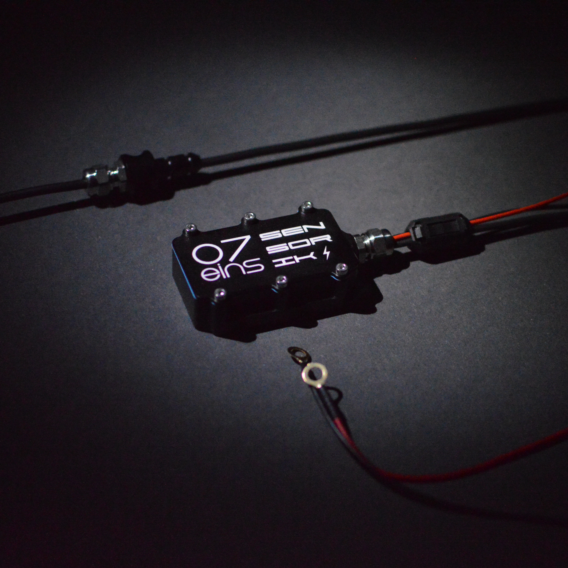 OILMETRIC Plug & Play Monitoring de l'huile avec écran tactile pour prise de bord : Module de capteurs noir carbone