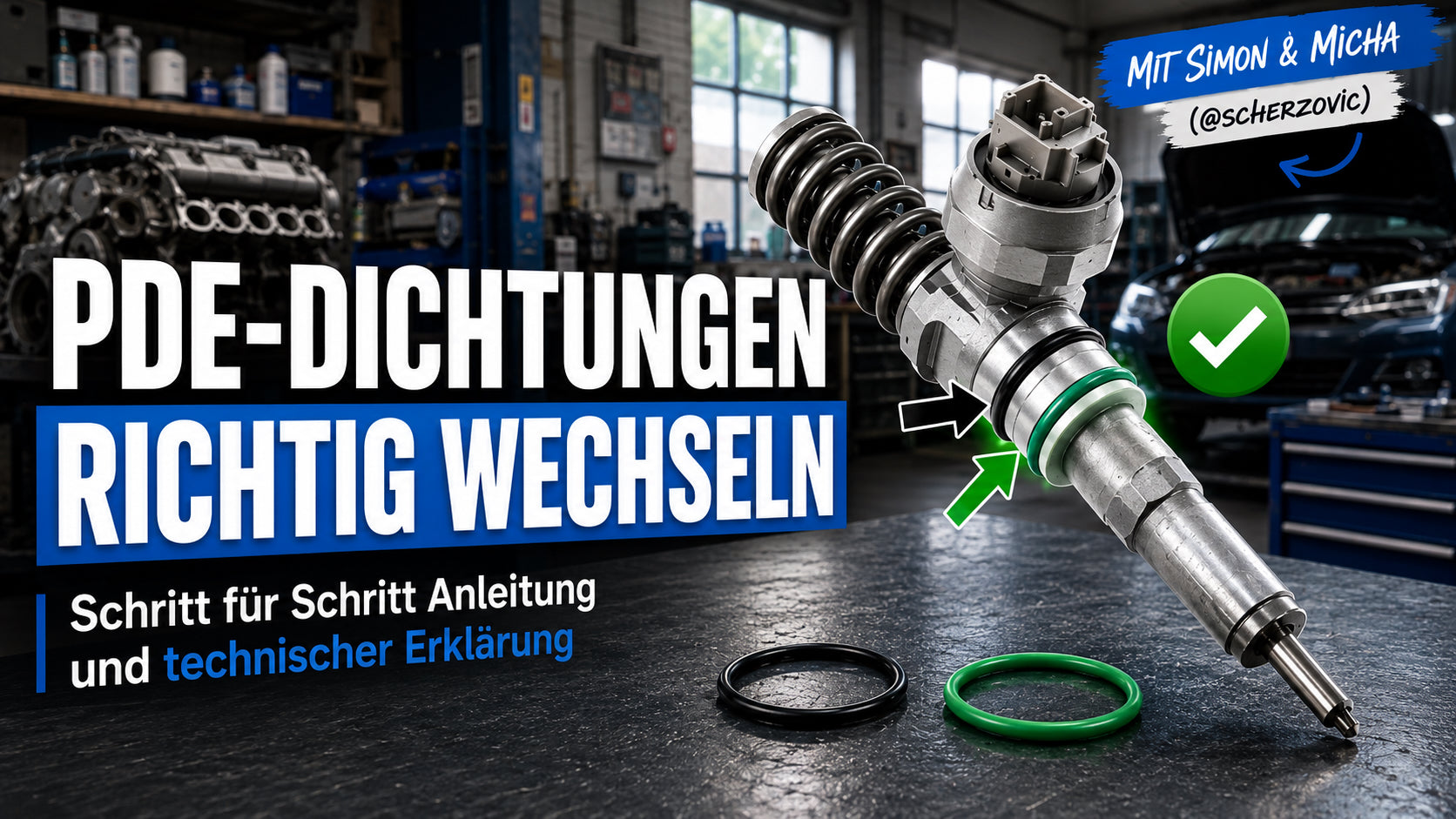 PDE Dichtungen und VITON Dichtungen richtig wechseln: Schritt für Schritt Anleitung und technische Erklärung