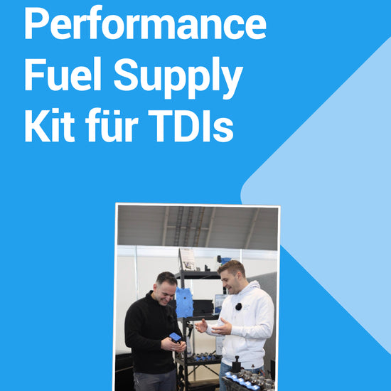 07eins Performance Fuel Supply Kit für VW T5 1.9 2.5 TDI-Motoren

Kaltstart-Probleme oder Kaltstartschwierigkeiten bei Deinem TDI mit PDEs?

Speziell entwickelte, mechanische Ventil-Steuereinheit, welche ein Leerlaufen der Kraftstoffleitungen zum Zylinderkopf bei abgestelltem Motor verhindert.

Der Kraftstoff-Ventil-Kit ist darauf ausgelegt, die Funktion der Vorförderpumpe zu unterstützen und fehlende/beschädigte oder verschlissene Komponenten des werksseitigen Kraftstoff-Rückfluss-Systems zu ersetzen.