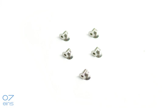 07eins PDA screw set for PDE body holder M4 x 10 (spare set)