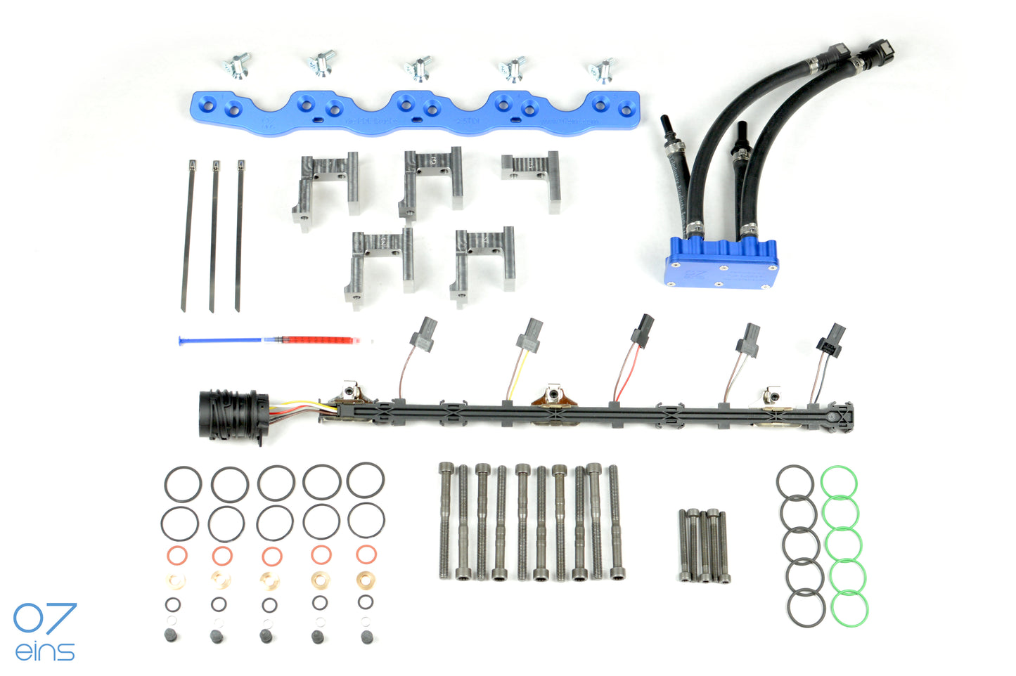 Performance set for VW T5 2.5 TDI: PFS kit + PDE bridge + VITON seals + PDE line kit + PDE mounting kit